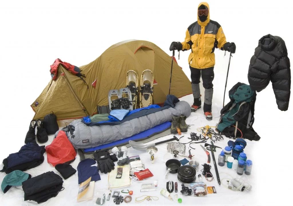 Список необходимых вещей в походе или на кемпинге