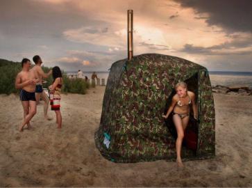 Безопасная эксплуатация бани-палатки